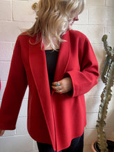 Load image into Gallery viewer, Vintage Red Ellen Tracy Jacket