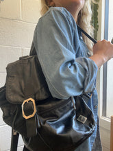 Load image into Gallery viewer, Vintage Black Backpack