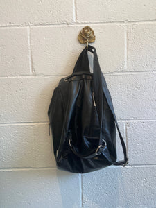 Vintage Black Backpack