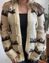 Load image into Gallery viewer, Vintage Knit Reindeer Sweater