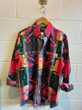 Load image into Gallery viewer, Vintage Wrangler Print Men&#39;s Button Down