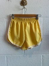 Load image into Gallery viewer, Vintage Yellow Running Shorts