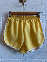 Load image into Gallery viewer, Vintage Yellow Running Shorts
