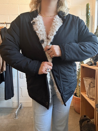 Pre-Loved Alex Mill Black Puffer Jacket