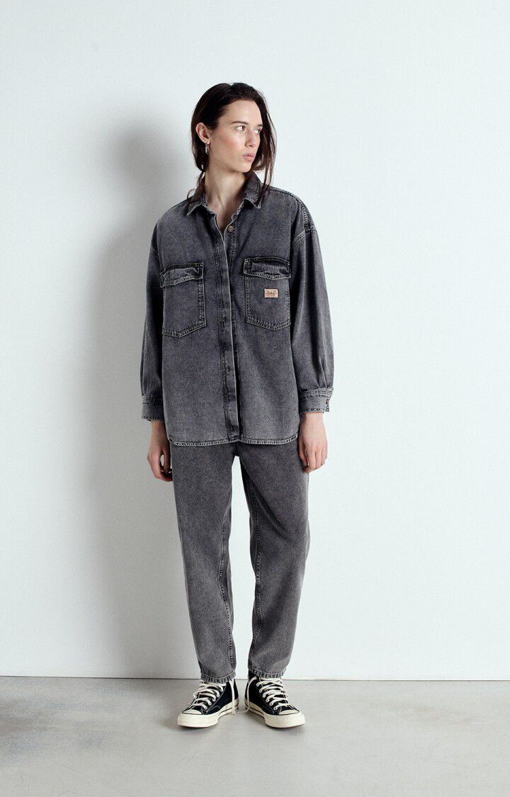 AMERICAN VINTAGE Women's shirt Jazy - GREY