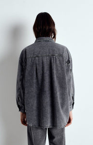 AMERICAN VINTAGE Women's shirt Jazy - GREY