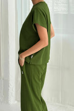 Load image into Gallery viewer, Le Bon Shoppe Jeanne Tee - Collard Green