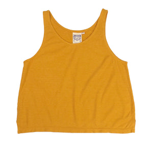 JUNGMAVEN CROPPED TANK - Spicy Mustard