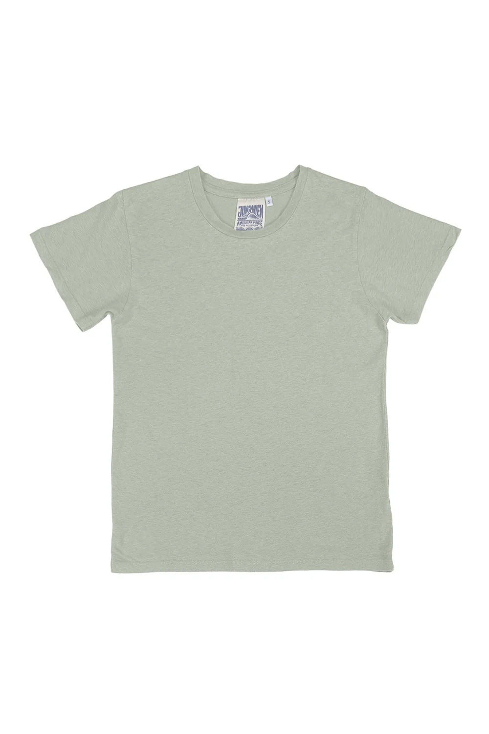JUNGMAVEN Cropped Lorel Tee - Agave Green