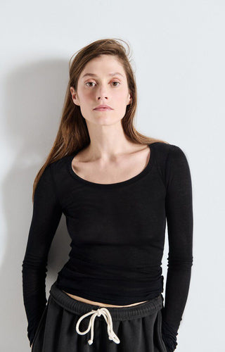 American Vintage - Women's T-Shirt Massachusetts : Black