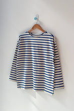 Load image into Gallery viewer, Le Bon Shoppe Marseille Top - Blue Stripe on Cream
