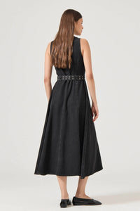 ANGELICA DRESS - BLACK SAND