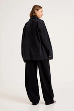 Load image into Gallery viewer, Denim Chore Jacket - Mercer Black