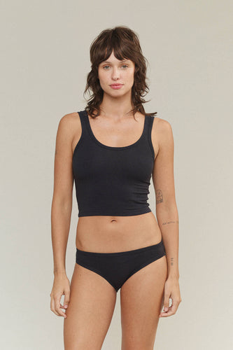 JUNGMAVEN SPORTY TANK - Black
