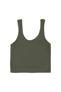 JUNGMAVEN SPORTY TANK - Olive Green