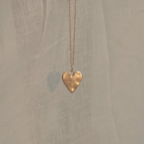 Sweet Heart Necklace - BRONZE