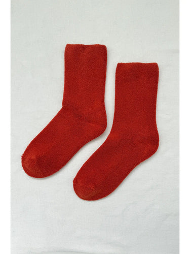 Le Bon Cloud Socks - BURNT ORANGE