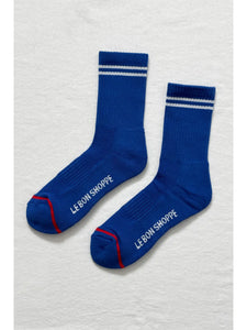 BOYFRIEND SOCKS - COBALT