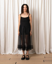 Load image into Gallery viewer, MESH BALLERINA DRESS - Black