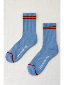 BOYFRIEND SOCKS - Ciel Blue