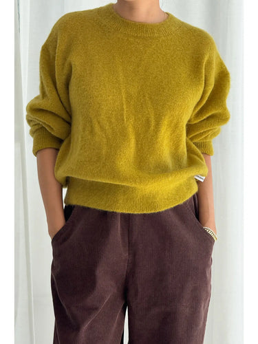 Le Bon Shoppe Finn Mohair Sweater - Bistro Yellow