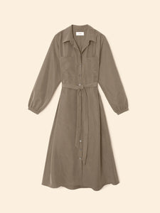Lawson Dress - Dusty Army
