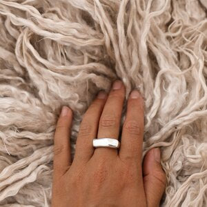 berber ring .. SILVER