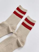 Load image into Gallery viewer, Her Varsity Socks - Red