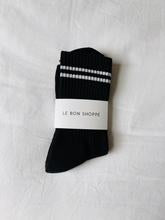 Load image into Gallery viewer, Le Bon Boyfriend Socks - noir
