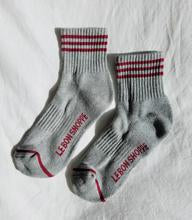 Le Bon Girlfriend  Socks - heather grey