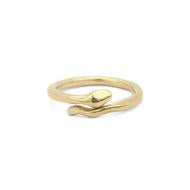 River Snake Ring | Bronze