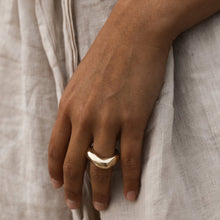 Load image into Gallery viewer, Gratitude Ring - Brass