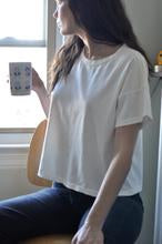 Load image into Gallery viewer, Le Bon Fille Tee - WHITE