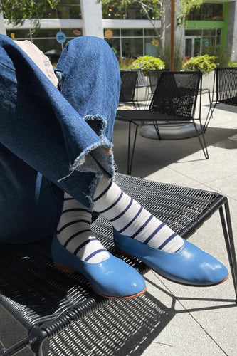 WALLY SOCKS -  Breton Stripe