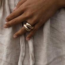 Load image into Gallery viewer, Gratitude Ring - Brass