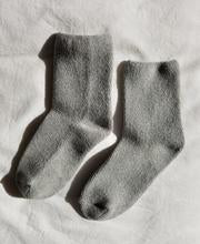 Le Bon Cloud Socks - heather grey