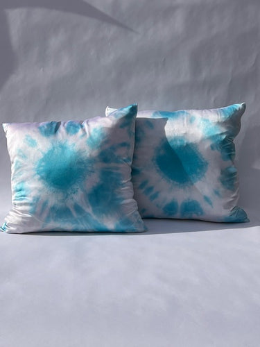 Turquoise 18X18 Silk Pillow Case