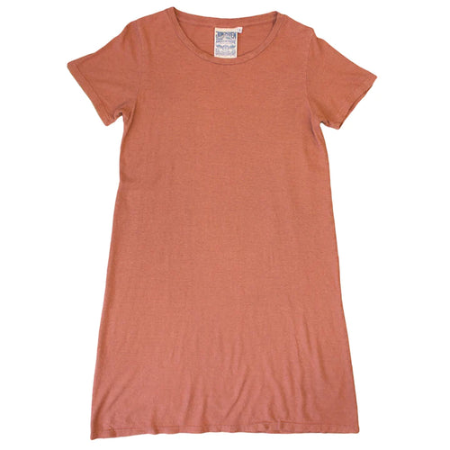 RAE LINE DRESS - TERRACOTTA