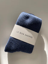 Load image into Gallery viewer, Le Bon Cloud Socks - BIJOU BLUE