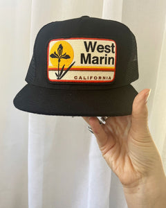 "Pocket" Hat Black West Marin