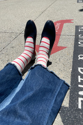 WALLY SOCKS - CANDY CANE